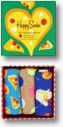 Happy Socks 3-Pack Pizza Love Gift Set 41-46