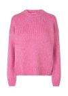 Modström valentia o-neck sweater cosmos pink