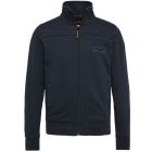PME Legend zip jacket jacquard interlock sweat sky