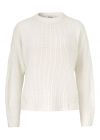 Modström roxanne o-neck knit sweater off white