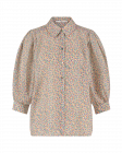 Aaiko tevana flora blouses dusty lila dessin