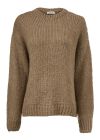 Modstrom valentia o-neck knit sweater camel