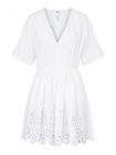 Object objlini s/s mini dress bright white