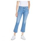 Replay faaby flare crop jeans light blue
