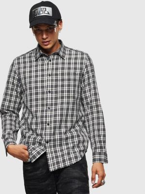 Diesel s-tropp camicia overhemd bright white