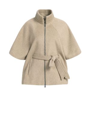 YAYA Zachte geweven wollen mix pure cashmere grey 