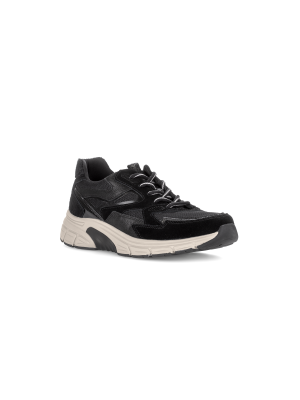 Gabor RollingSoft Mesh/Velour Kombi Black