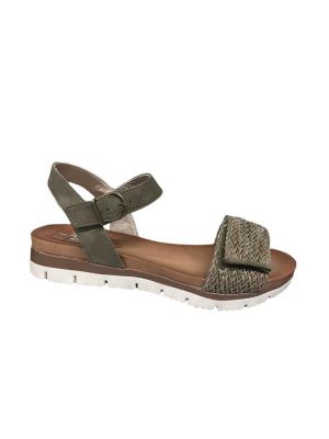 Pitt Lelie Sandaal Kaki