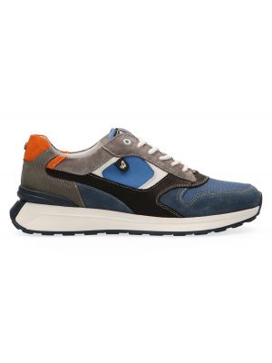 Australian Kyoto Blue/Black/Orange Leather