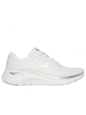 Skechers ArchFit 2.0 Glow The Distanc White Silver