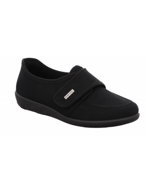 Rohde 2222  Pant. Zwart velour