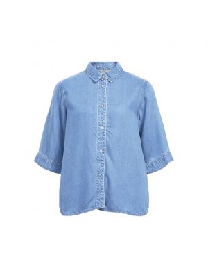 Object objframe 2/4 denim top noos blue denim