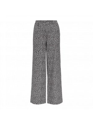 Object objalba lisa wide pant print leo grey leo