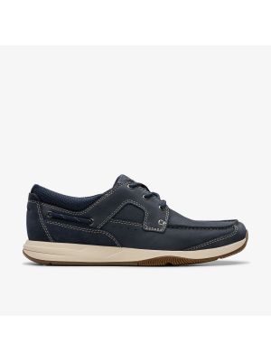 Clarks Sailvieuw Lace Navy Nubuck