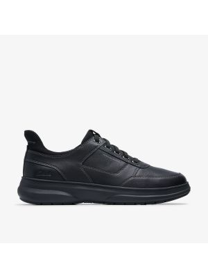 Clarks Mullan Easy Black Leather