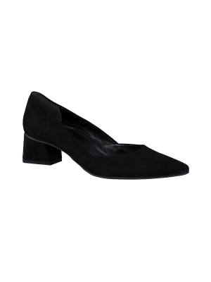Paul Green Pump Samtziege Black