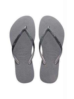 Havaianas slim sparkle 2 slipper steel grey