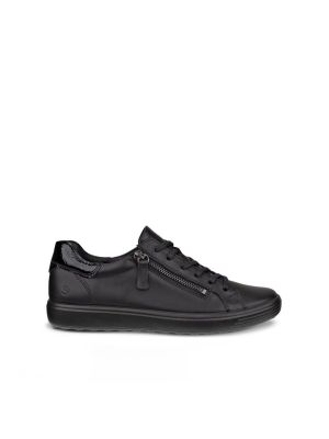 Ecco Soft 7 Side Zip Black/Black