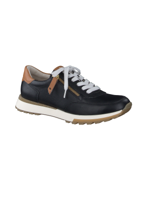 Paul-Green Maincalf.Kid Black/Cuoio