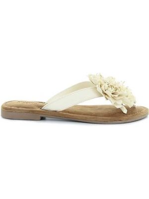 Lazamani Ladies Flower Slipper Uni Wit