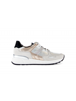 Gabor 66.365.10 Lamina/Velour/Nappa Silber/White