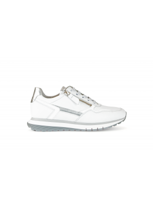 Gabor 66.378.50 Nappa /Lack weiss/silber