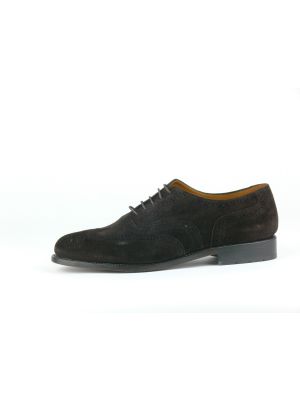 Bommel L44H broque veterschoen suede bruin