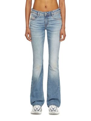 Diesel 1969 d-ebbey flair jeans 0dbdq blauw