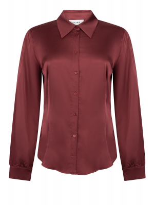 Aaiko audrey vis blouse red dahlia