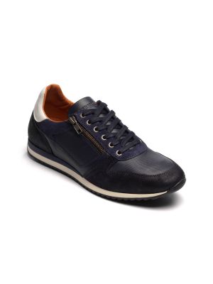 Berkelmans Warwick Navy Marino Suede