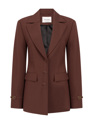 Aaiko emilie fancy r pes blazer spicy chocolate