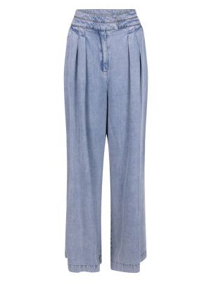 Aaiko frederique trouser tensel ten denim blue