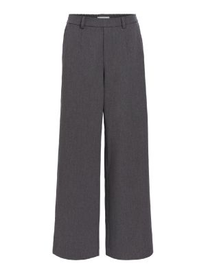 Object objlisa wide pant noos medium grey melange