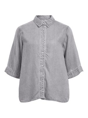 Object objframe denim top noos light grey denim