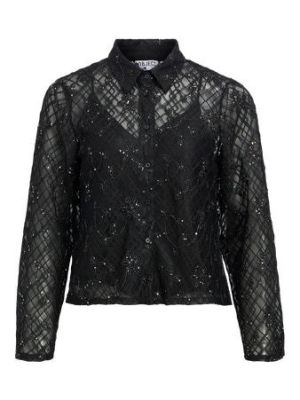 Object objmica l/s re shirt black