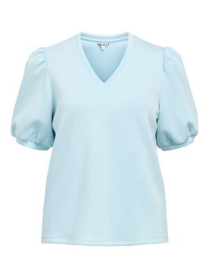 Object objandrea s/s re v-neck top noos winter sky