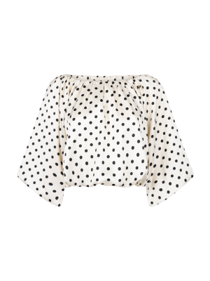 Aaiko maddy dot  top vis 511 les blancs