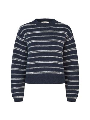 Modstrom LineusMD stripe o-neck navy sky