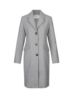 Modstrom pamela coat grey melange