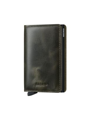 Secrid miniwallet vintage olive black