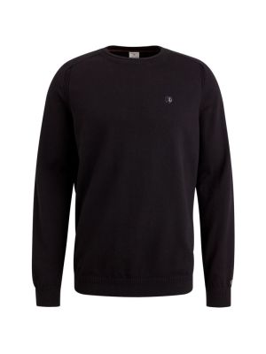 Cast Iron crewneck cotton stretch black