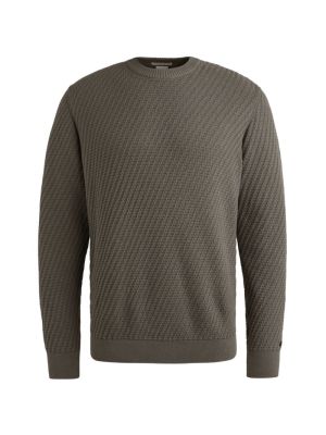Cast Iron Crewneck regular fit cotton stretc Grani