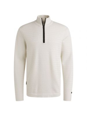 Cast Iron Half zip collar ecovero Vaporous Gray