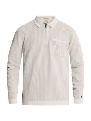 Cast Iron Crewneck regular fit soft blend White Do
