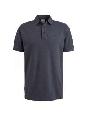 Cast iron s/s polo popcorn jersey melange