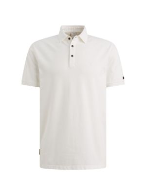 Cast Iron Short sleeve polo slim fit fine pi Snow 