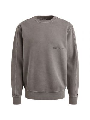 Cast Iron Long sleeve r-neck relaxed fit swe Grani