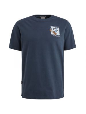 Cast iron s/s r-neck regular fit jersey peached