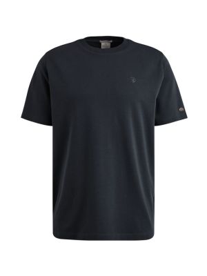 Cast Iron Short sleeve r-neck regular fit in Sea S