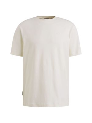 Cast Iron Short sleeve r-neck regular fit in Snow 